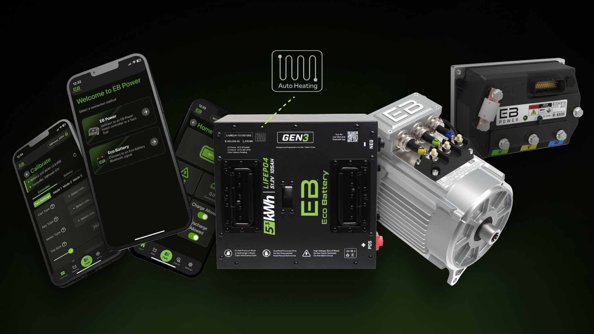 Eco Battery fleet management and mobile app